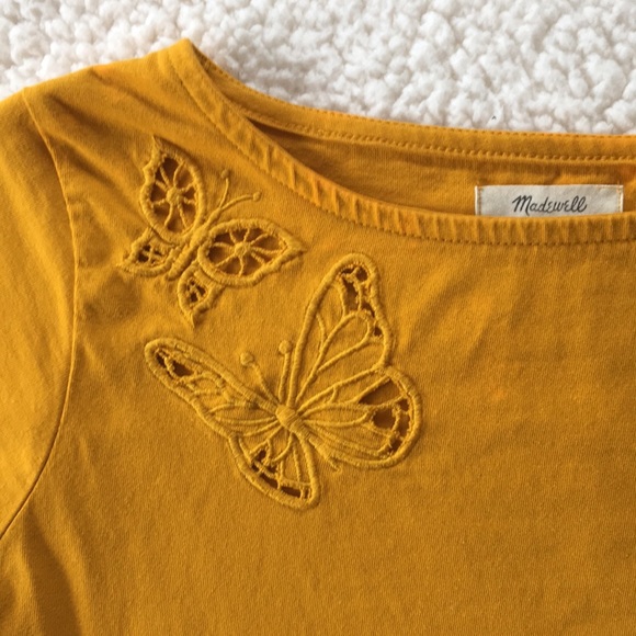 Yellow Madewell top, size XS - Picture 2 of 2